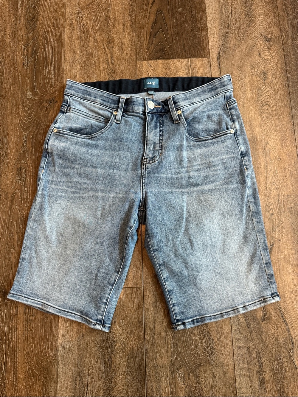 Jag Jeans Faded Light Blue Women’s Denim Shorts Size 12